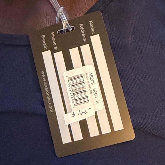 Anatomie NWT Navy Long Sleeve Top - Picture 6 of 7